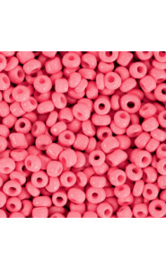 Seed beads 8/0 (3mm) Tulip red